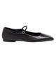 aeyde Women's Uma Leather Mary Jane Ballerina Flats - 6
