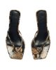 Aeyde Women's Wilma Snakeskin-Embossed Leather Sandals - 5