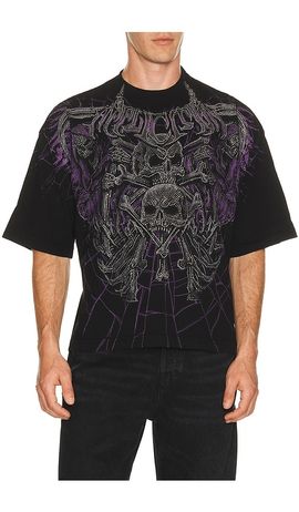 Affliction Affliction Darkness Falls Short Sleeve Tee