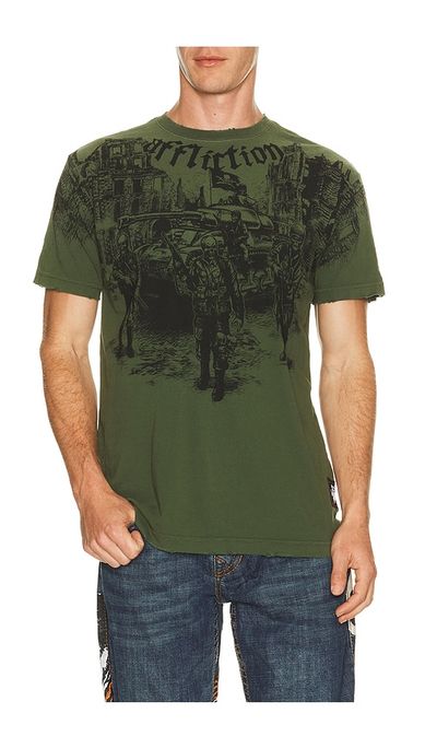 Affliction Affliction Ghost Army Short Sleeve Tee