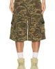 Affliction Affliction Skull Camo Shorts - 1