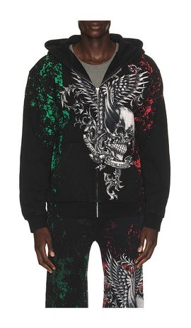 Affliction Affliction x Fuerza Regida Crazyz Zip Hoodie