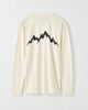 Afield Out Afield Out Mountain Graphic Long Sleeve Tee in Ivory, Men's at Urban Outfitters - 1