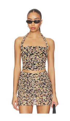 AFRM AFRM Aranya Mesh Top