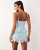 AFRM AFRM Ari lace corset cami top in light blue - part of a set - 2