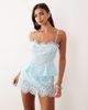 AFRM AFRM Ari lace corset cami top in light blue - part of a set - 3