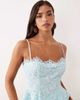 AFRM AFRM Ari lace corset cami top in light blue - part of a set - 4