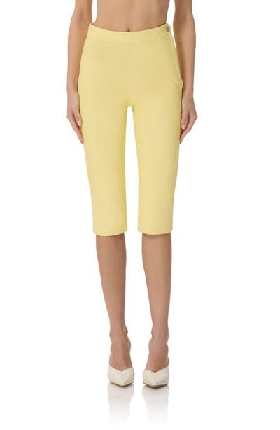 AFRM AFRM Calla Faux Leather Capri Pants