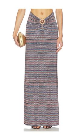 AFRM AFRM Carr Shiny Knit Skirt