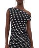 AFRM AFRM Chaska Dress Antique Noir Dot - 1