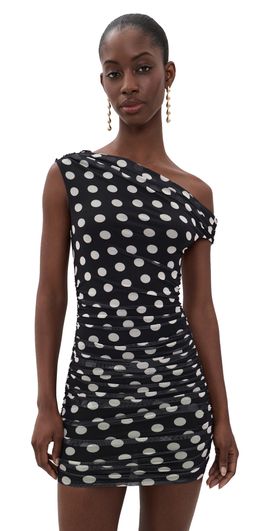 AFRM AFRM Chaska Dress Antique Noir Dot
