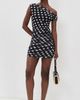 AFRM AFRM Chaska Dress Antique Noir Dot - 5