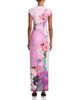 Afrm Afrm Cody Dress in Marble Floral - 4