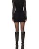 AFRM AFRM Ekko Sequin Mesh Long Sleeve Minidress - 2