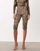 AFRM AFRM Gianna mesh capri pants in leopard print - part of a set-Multi - 2