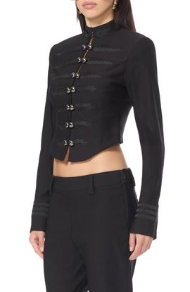 AFRM AFRM Gracyn Crop Fitted Band Jacket