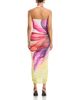 Afrm Afrm Indina Ruched Halter Dress - 4