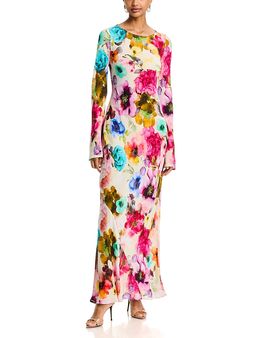 Afrm Afrm Jetta Boat Neck Dress