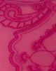 AFRM AFRM Kaylee Flocked Mesh Shirt Fuchsia Paisley - 6