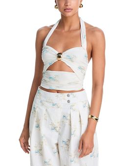 Afrm Afrm Kirrily Halter Top