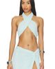 AFRM AFRM Lyra Burnout Velvet Top - 1