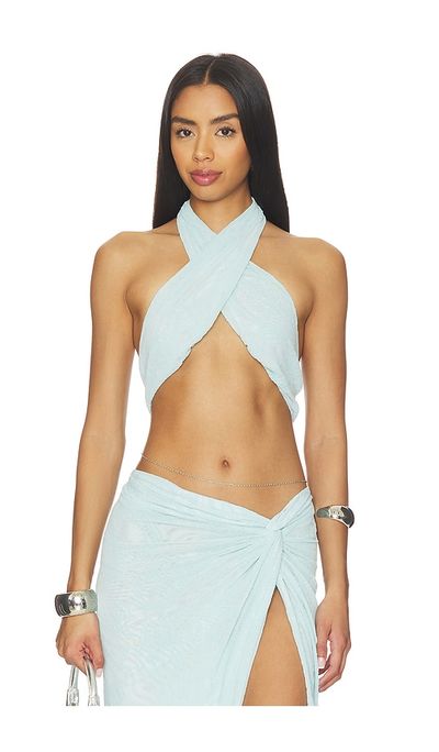 AFRM AFRM Lyra Burnout Velvet Top
