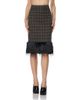 AFRM AFRM Midi Skirt with Faux Fur Hem - 1