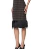 AFRM AFRM Midi Skirt with Faux Fur Hem - 3