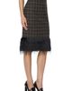 AFRM AFRM Midi Skirt with Faux Fur Hem - 4
