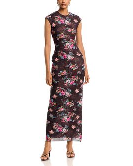 Afrm Afrm Mylo Cap Sleeve Maxi Dress