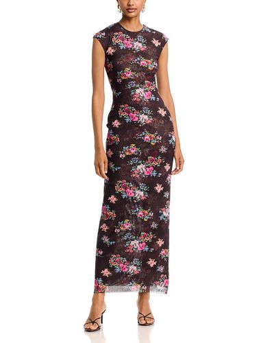 Afrm Afrm Mylo Cap Sleeve Maxi Dress