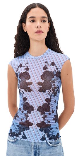 AFRM AFRM Nina Top Shirting Rose