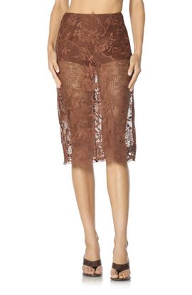 AFRM AFRM Novie Lace Midi Skirt