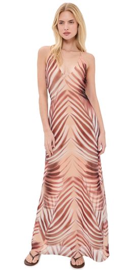 AFRM AFRM Romy Dress Kissing Palms