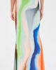 AFRM AFRM Tegan Skirt Watercolor Abstract - 3