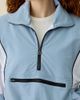 AFRM AFRM Virgo Colorblock Cropped Half-Zip Windbreaker Jacket in Dusty Blue Mix, Women's at Urban Outfitters - 2