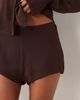AFRM AFRM Wren high rise mini shorts in chocolate - part of a set-Brown - 4