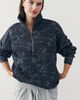 AFRM Cillian 100% Cotton Quarter-Zip Pullover - 1