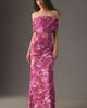 AFRM McCall Off-the-Shoulder Stretch Mesh Maxi Dress - 1