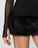AFRM Saige Faux Fur Mini Dress - 4
