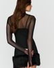 AFRM Saige Faux Fur Mini Dress - 5