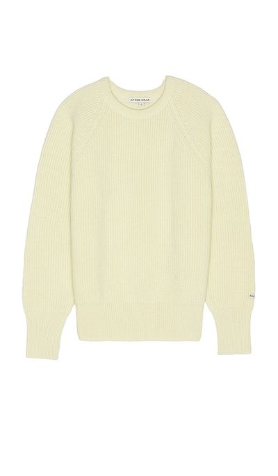 After Pray After Pray Rover Patched Knit Crew Neck Sweater