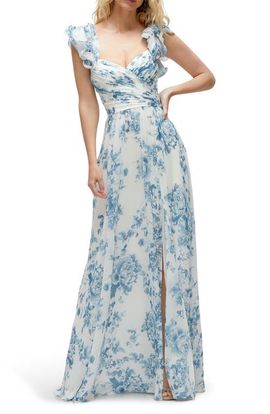 a line strapless wedding dresses Ombreprom Dress Fashion Satin Bridal Gown with Slit chic and elegant Color:Columbia YCRF_generic Men's Silk Satin Long