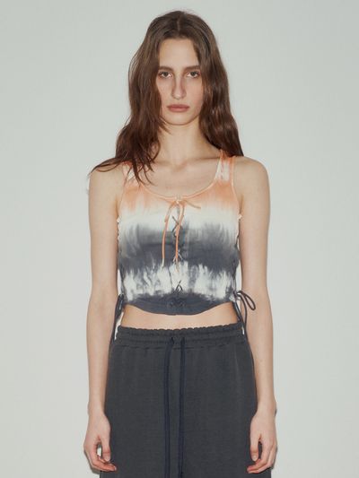 AFTERHOURS Dyed Lace-up Sleeveless