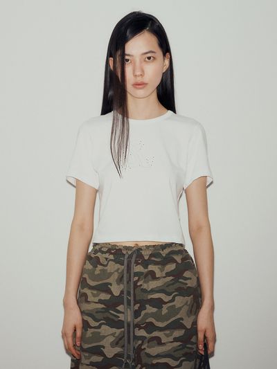 AFTERHOURS Hotfix Half Sleeve Top_White