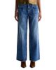 Ag Ag Adria Mid Rise Wide Leg Jeans in Jive - 1
