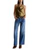Ag Ag Adria Mid Rise Wide Leg Jeans in Jive - 2