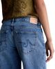 Ag Ag Adria Mid Rise Wide Leg Jeans in Jive - 6