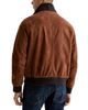 Ag Ag Andre Classic Fit Suede Leather Stand Collar Jacket - 5