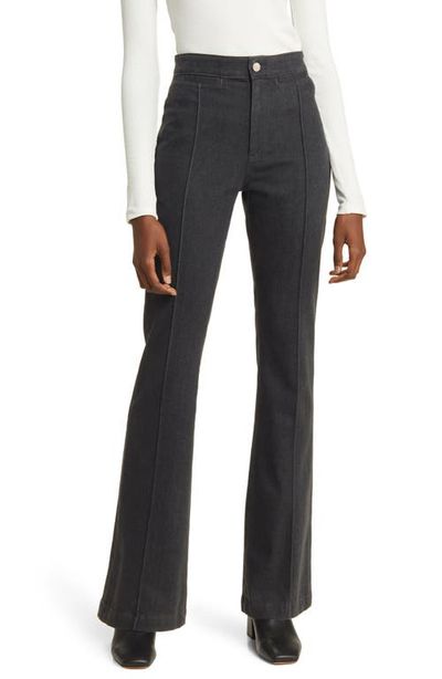 AG AG Anisten Tailored Pintuck High Waist Stretch Flare Jeans